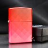 Zippo Sơn Mở Chuyển Màu Đỏ Pixels Ombre Design Z139