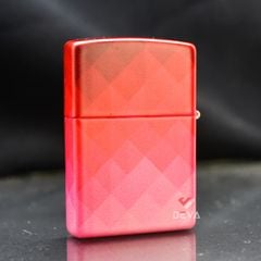 Zippo Sơn Mở Chuyển Màu Đỏ Pixels Ombre Design Z139