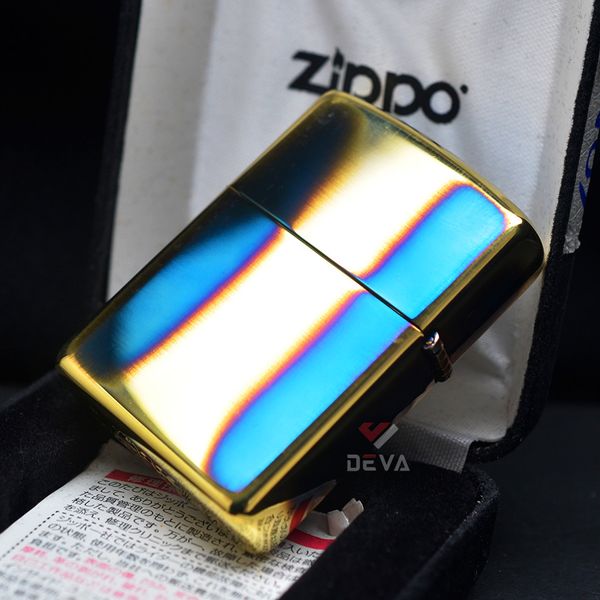 Zippo Armor Đồng Cháy Khắc Rồng Bay Lượn ZN09