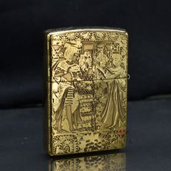 Zippo Khắc Tranh Vẽ Phong Cách Ai Cập Cổ Đại ZN214
