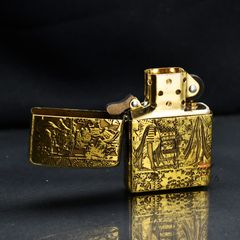 Zippo Khắc Tranh Vẽ Phong Cách Ai Cập Cổ Đại ZN214