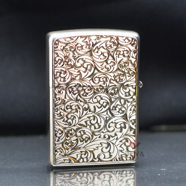 Zippo Khảm Trai Hoa Văn Cổ Bản Giới Hạn ZN31