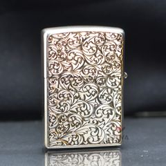 Zippo Khảm Trai Hoa Văn Cổ Bản Giới Hạn ZN31