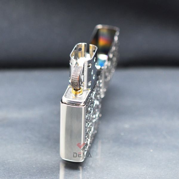 Zippo Khảm Trai Hoa Văn Cổ Bản Giới Hạn ZN31