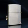 Zippo Ốp Nổi Con Ngựa Winning Whiny Mạ Vàng ZN100