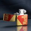 Zippo Vàng Bụi Sơn Chủ Đề Marlboro ZN270