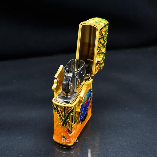 Zippo Vỏ Dày Mạ Vàng Chủ Đề Kung Fu Panda ZN73
