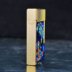 Dupont Hồng Kông Sơn Mài Chủ Đề Cá Koi D134