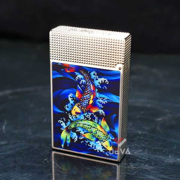 Dupont Hồng Kông Sơn Mài Chủ Đề Cá Koi D134