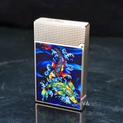 Dupont Hồng Kông Sơn Mài Chủ Đề Cá Koi D134