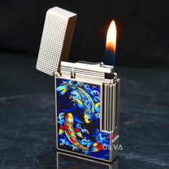 Dupont Hồng Kông Sơn Mài Chủ Đề Cá Koi D134