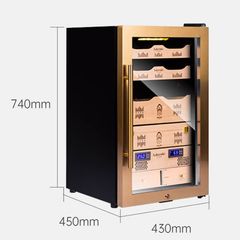 Tủ bảo quản xì gà 300 điếu gỗ Tuyết Tùng Lubinski RA 222