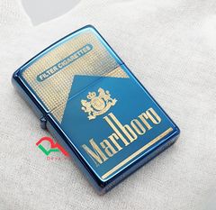 Marlboro mạ vàng trên nền xanh ZK46