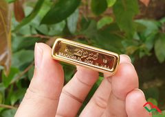 Zippo khảm trai hoa văn trống đồng ZN145