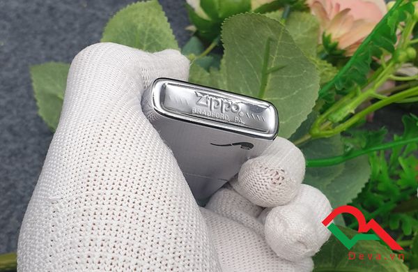Zippo bạc xước logo tẩu thuốc 1982 C286