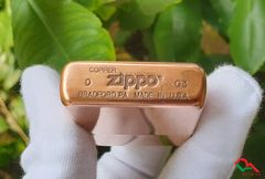 Zippo Copper đồng cổ trơn 2003 C94