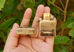 Zippo hoa văn hình cá ZN185