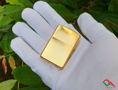 Zippo khảm trai hoa văn trống đồng ZN145