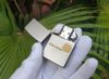 Zippo satin khắc cỏ 4 lá ZK96