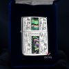 Zippo 1996 hoa văn khảm trai C70