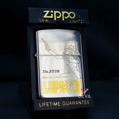Zippo 1996 Lupin III mạ bạc C71