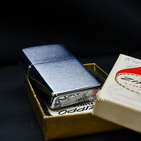 Zippo 1977 trơn xước  C77