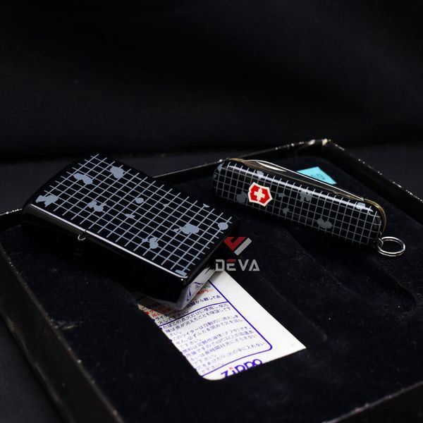 Set Zippo 1999 Victorinox đen C38