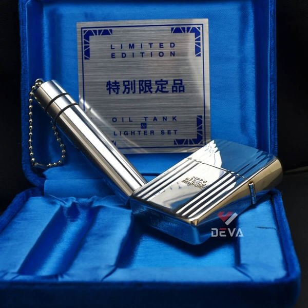 Bật Lửa Zippo 1996 Mạ Bạc – Silver Plated – Đời XII La Mã – Bản Full Box Quý Tộc C46