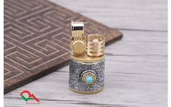 Bật lửa ốp bạc 925 Zorro Z583A
