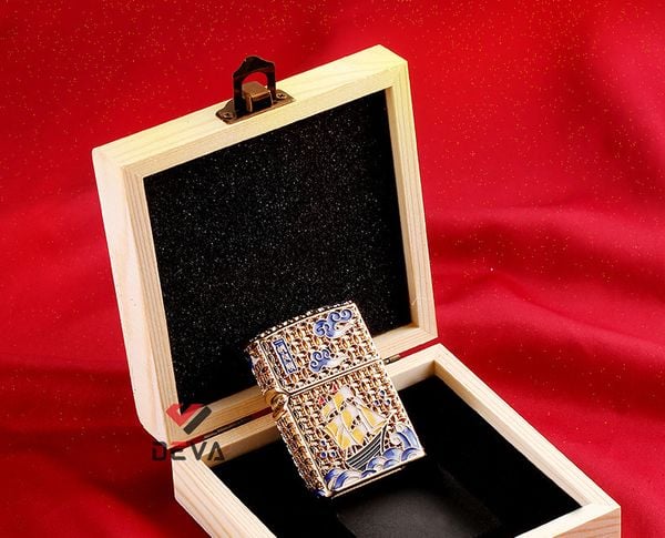 Bật lửa Chief xăng đá thuyền Emblem CF1249