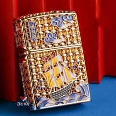 Bật lửa Chief xăng đá thuyền Emblem CF1249