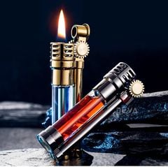 Set bật lửa xăng đá Zorro lộ thiên Z654