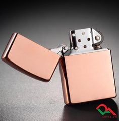 Bật lửa xăng đá Zorro đồng đỏ Copper Z9749