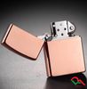 Bật lửa xăng đá Zorro đồng đỏ Copper Z9749