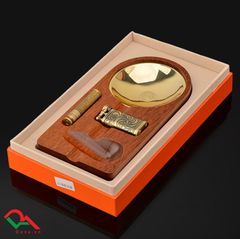 SET gạt tàn và bật lửa 3 món Lubinski LB TZ8