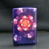 Zippo Hộp Mica Sơn Chủ Đề Nhất Niệm Hoa Khai ZN130