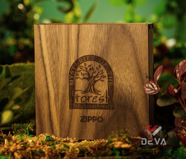 Set Zippo rừng xanh Forest Z345