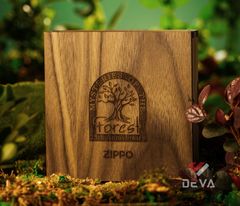 Set Zippo rừng xanh Forest Z345