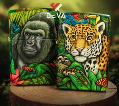 Set Zippo rừng xanh Forest Z345