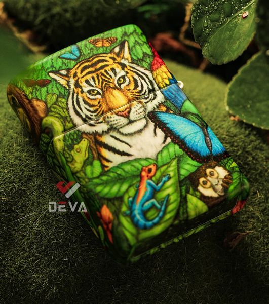 Set Zippo rừng xanh Forest Z345