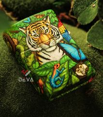 Set Zippo rừng xanh Forest Z345