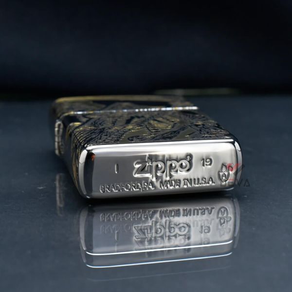 Zippo Armor Khắc Hình Ảnh Thần Chết The Death ZN168
