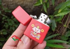 Zippo thần tài may mắn Z349