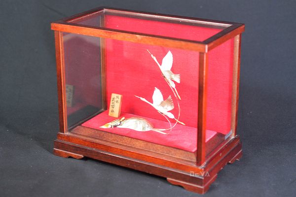 Mô Hình Bạc Trang Trí Chủ Đề Rùa Và Hạc MHB01