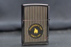 Zippo chính hãng mộc đáy đặc biệt bản kỷ niệm Founder's Day Z391