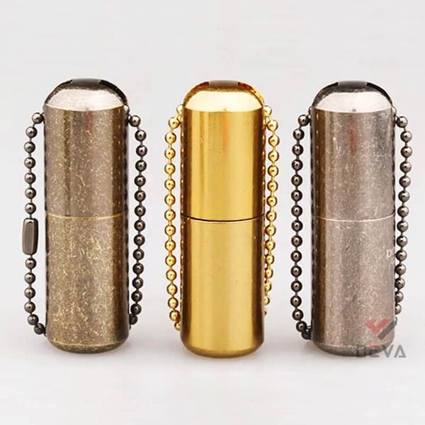 Móc khóa bật lửa xăng đá chính hãng Dolphin siêu nhỏ HY-620
