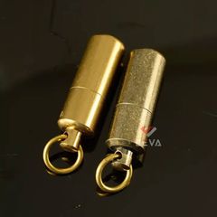 Móc khóa chính hãng Dolphin bật lửa xăng đá mini HY-625