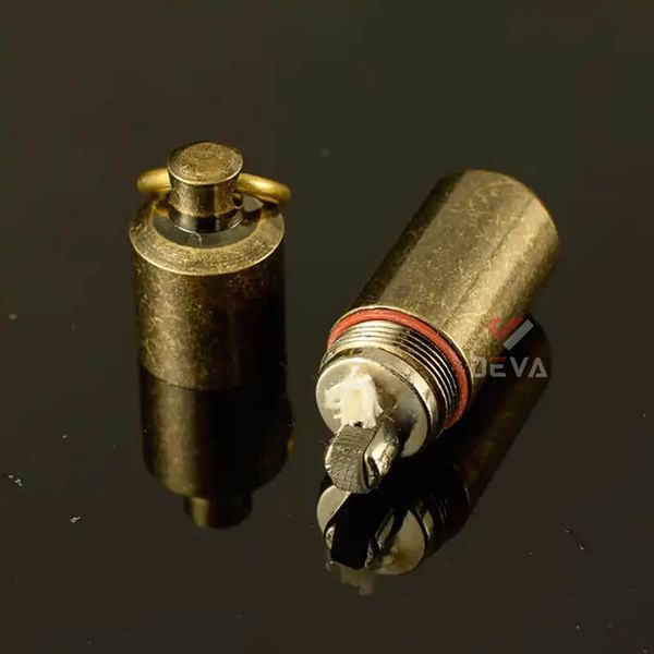 Móc khóa chính hãng Dolphin bật lửa xăng đá mini HY-625