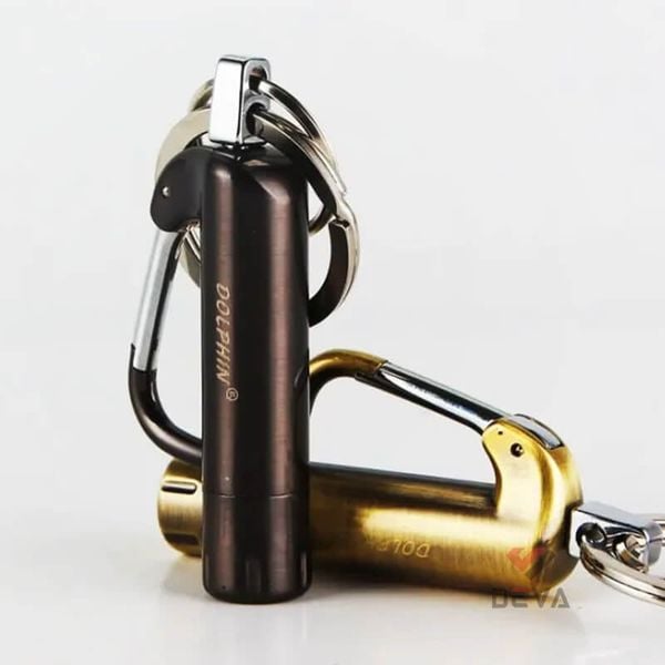Móc khóa Carabin chính hãng Dolphin kèm bật lửa HY-670