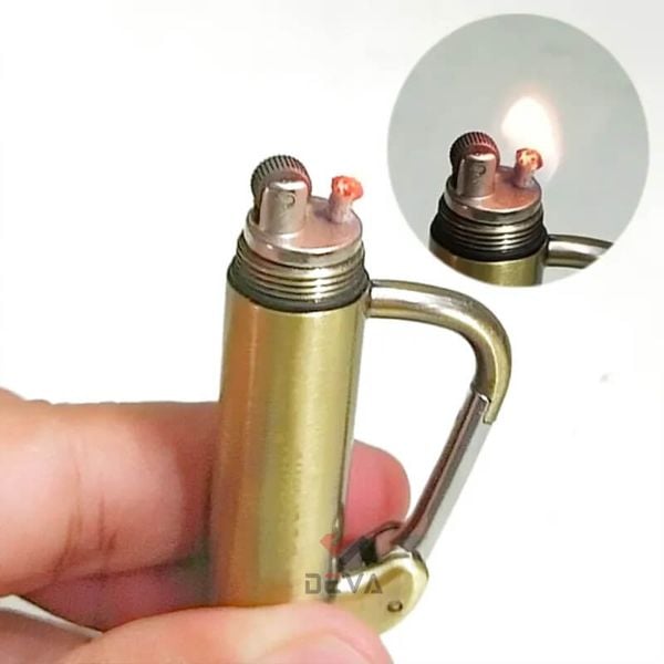 Móc khóa Carabin chính hãng Dolphin kèm bật lửa HY-670